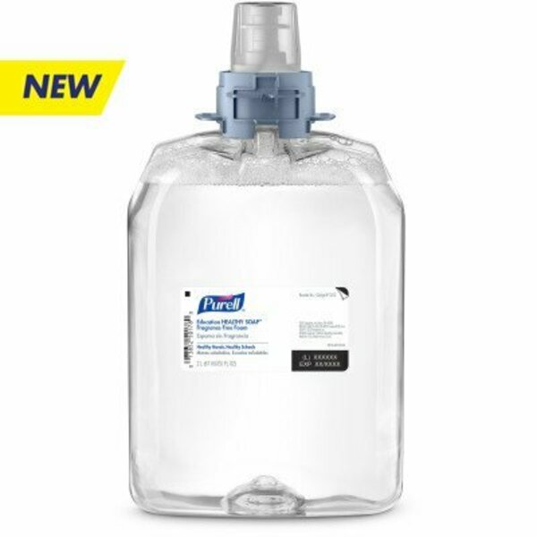 Gojo 5212-02 Ed HEALTHY SOAP Foam Fragrance Free FMX20 2000ML, 2PK 1209716